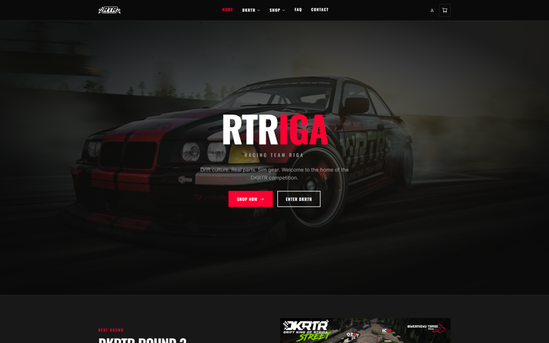 RTRiga — sacīkšu komandas platforma